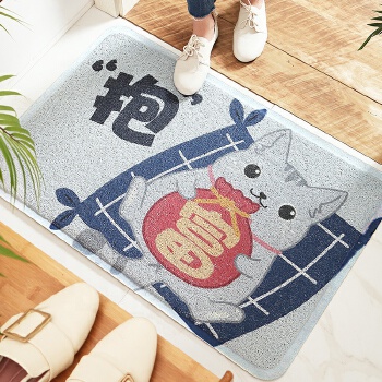 Custom printed wholesale pvc entrance foot door mat