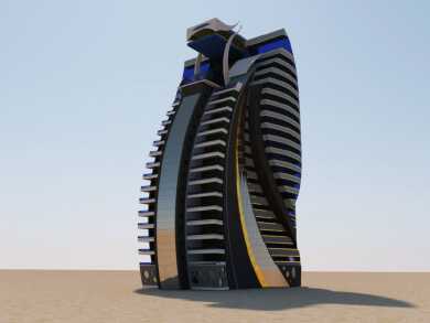 Pre-project of a hotel