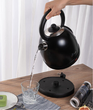 1.8l cordless stainless steel electric kettle with spout fill
