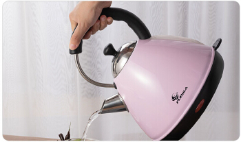 1.7L stainless steel thermometer electric kettle