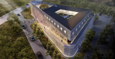 董家庄村口秀场