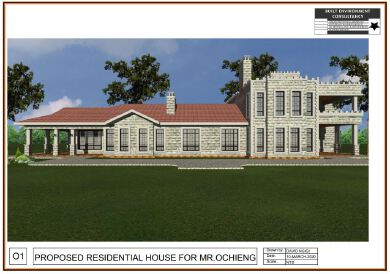 Proposed villa