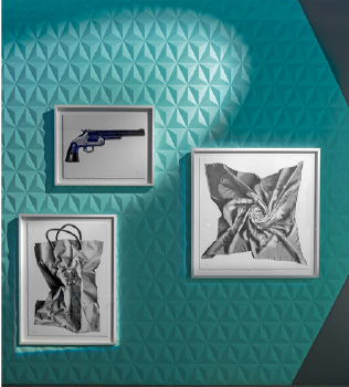 Modern Style Decorative PVC 3D Panel Home Decor Wall Panel For Sale