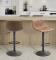 Adjustable Nordic Counter Furniture Back Kitchen Modern High Bar Stool Chairs for Restaurant