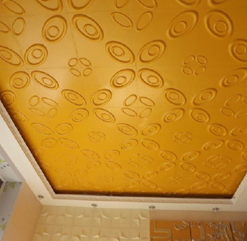 DIY install 3D wall panels for home decoration easy to cleanffect