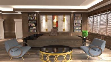 Modernism Style Office