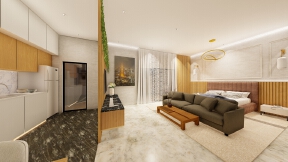 Luxurious Studio Interior design