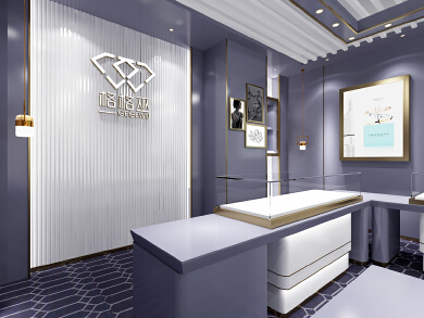 深圳水贝格格巫珠宝店面设计
