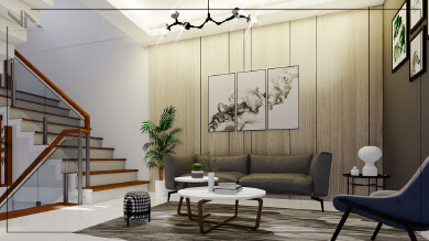 2 Storey Residential with Roof Deck