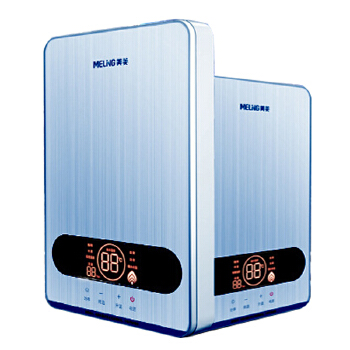 2022 Xiaoai new design wall mounted touch screen control Instant geyser water heater for in bathroom and kitchen