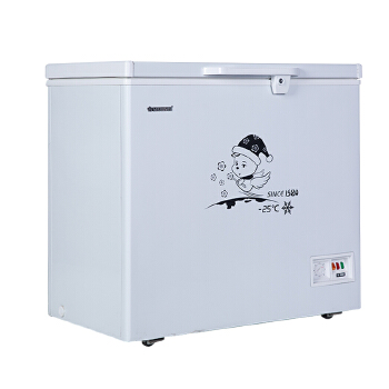 BD-200 Snowsea High Quality Top Open Single Door Deep Mini Home Chest Fridge Freezer