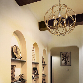 modern hanging home decorative restaurant bar cafe kitchen dinning bedroom led gold ball pendant light