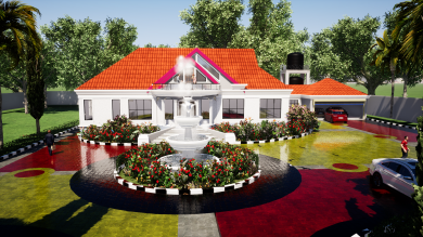 5bedroom Artic house design