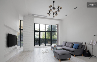 162平现代简约四室住宅公寓装修案例_【素愿】恒大绿洲