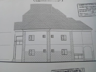 Villa Architectural Floor Plan