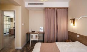 170 square meters modern four-bedroom residential apartment decoration design