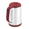 1.2 liter capacity double wall 201/304 stainless steel food grade novel design automatic cut off electric kettle mini