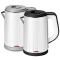 1.2 liter capacity double wall 201/304 stainless steel food grade novel design automatic cut off electric kettle mini