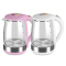 Factory Supplying Water Small Cordless Vintage Hot Switch Coffee Glass Transparent Electric Kettle