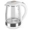 Wholesale Hotel Water Stainless 360 Degree Electric Kettle Hot Transparent Glass Cordless Electric Jug Kettle