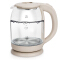 Wholesale Hotel Water Stainless 360 Degree Electric Kettle Hot Transparent Glass Cordless Electric Jug Kettle