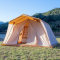 JWF-102 Outdoor camping 3-6 person large luxury wind resistant family glamping tent