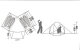 JWJ-003 Promotion waterproof 3 person outdoor camping house in tent