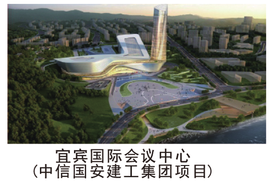 宜宾国际会议中心项目位于四川省首个省级新区——三江新区，正处白塔山下，长江之畔，驻足中心广场，三江汇流、曲水流觞、丝绸之路、江岸灯塔……这些宜宾独特的地标尽收眼底。宜宾国际会议中心占地约210亩，建筑面积15.87万平方米，是宜宾地标性建筑，为川南规模最大的会议综合体，包括会议中心、五星级酒店、甲级写字楼及住宅。会议中心由一个可容纳1200余人的会议厅和29个中小会议室和1间无纸化智能会议室组成；按照国际一流标准打造，融合国际国内顶级会展、国家级配套会议服务于一体，填补了西南地区大型国家级综合会议服务的空白，建成后将满足G20、APEC、一带一路等峰会等级会议条件并可灵活满足各种商业会议服务。目前该项目还在建设中，保珑公司的保温产品大范围的在该项目中使用