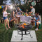 Outdoor protection overtime lawn camping fire pit mat terrace gas barbecue mat high temperature mat