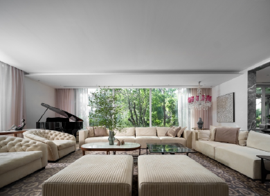 Open the dialogue between tangible space and intangible emotion -- private residence of Beijing Grea