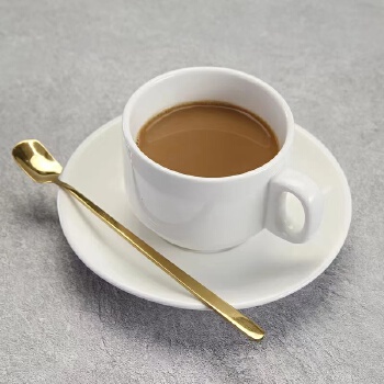 mini cup of coffee with saucer custom white porcelain white tea cup