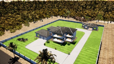 architectural design of a residential house