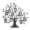 2020 Exclusive Design Tree Shape Photo Frame Metal for Home Decor