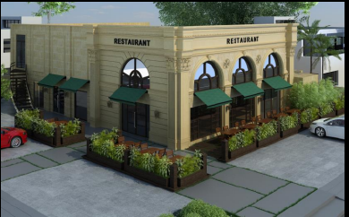 The Modern Restaurant Architectural Design