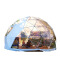 Hot 6m PVC Plastic Inflatable Geodesic Bubble Camping Tent Outdoor Clear Dome Tent Glamping