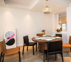 Dining room + kitchen part design