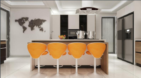 Bright apartment interior design