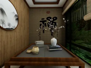 Poetic zen feel apartment