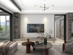 Modern minimalist interior design