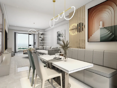 116m2 Green fresh apartment