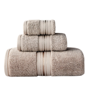 With best quality and low price sustainable quick-dry comfortable and soft multifunctional cotton towels bath towel suit