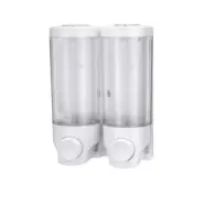 Hotel Black 350ml*2 Double Manual Soap Dispenser