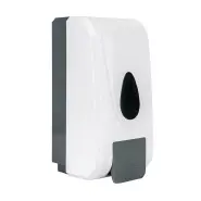 High quality 1L plastic hotel toilet hand liquid bathroom manual soap dispenser for kitchen sink