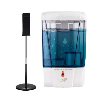In Stock 700ml Dispensador De Jabon Liquido Hand Sanitizer Touchless Automatic Sensor Soap Dispenser with Floor Standing