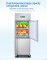 Stainless Steel 2 Doors   Refrigerator for home appliance