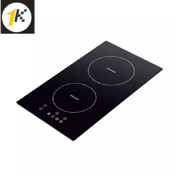 SHome Appliances 30cm eletric Black Ceramic Glass Built-in Cooktop 2 Burner Induction Cookers 