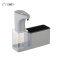 ABS Transparent Bottle Automatic Soap Dispenser Refillable Infrared Sensor Alcohol Soap Dispenser with Sponge Holder for Kitchen