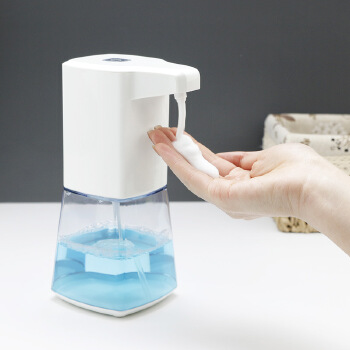 Desktop Infrared Sensor Automatic Fast Dispensing Soap Dispenser Powered by Batteries for Kitchen and Bathroom