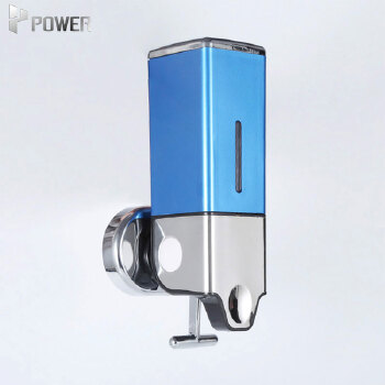Square Bottle Soap Dispenser Hotel Wall Mounted Shampoo Soap Dispenser Lever ABS soap dispenser