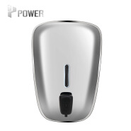Wall Mounted Stainless Steel Liquid Soap Dispenser Easy to Install Satin/Polished Surface Soap Dispenser with 2 Pumps for Choice